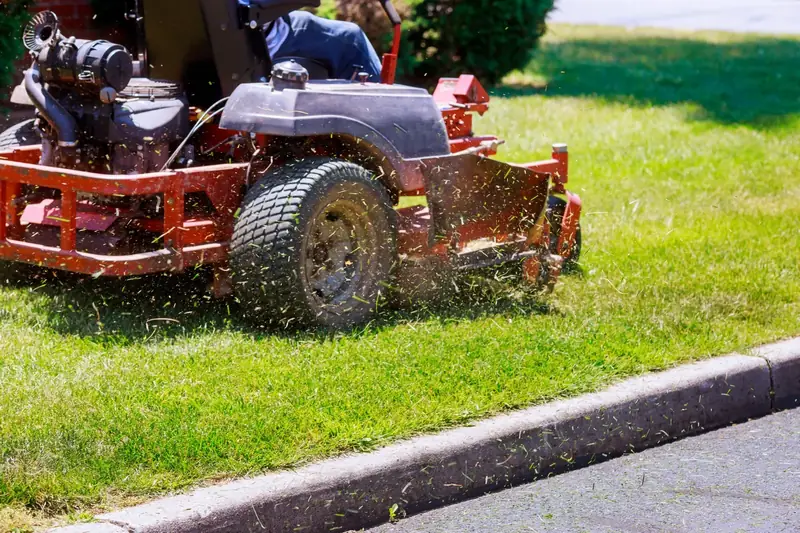 Professional lawn mowing service in Kilgore, Texas